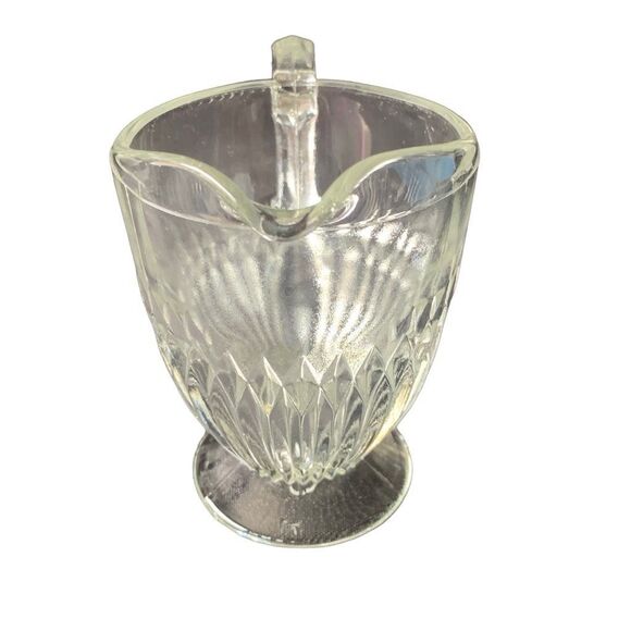 Vintage Jeannette Depression Glass Sugar Creamer Charm to Your Table Retro Class - Picture 10 of 16